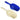 Van Ness Dry Pet Food Scoop Assorted Color Blue/Cream Van Ness