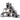 Prevue Pet Products Catville Tower - Gray Print