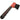 Rubber Hoof Pick with Brush, Red Intrepid International